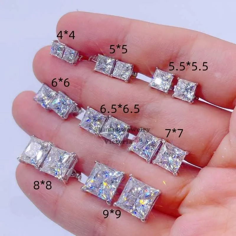 GRA Certified Moissanite Earrings 925 Sterling... From Hip_hop_trend518 ...