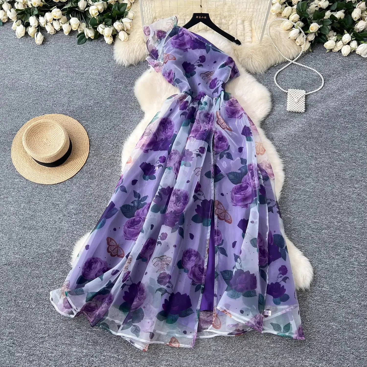 Casual Dresses Summer Gorgeous Flower Organza Dress... From Xiongstore,  $33.17 | DHgate.Com