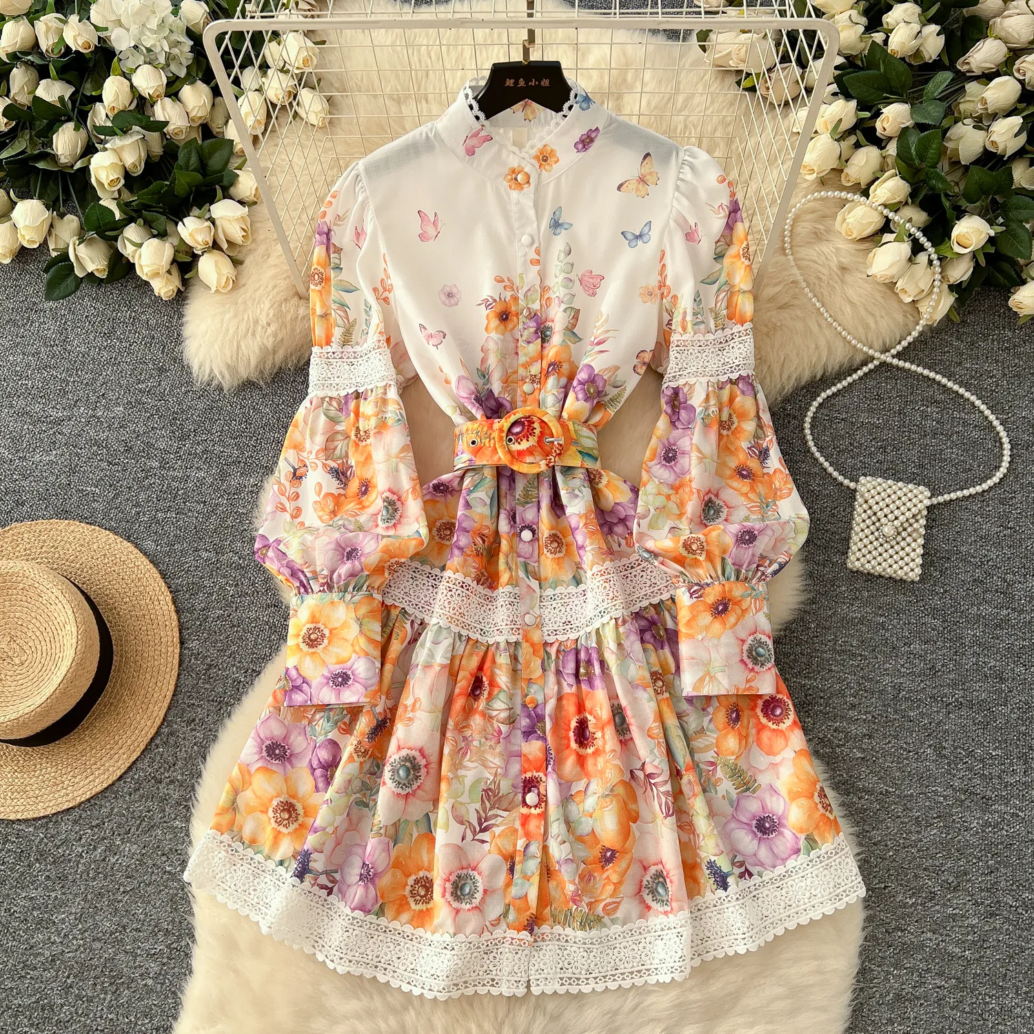 a line linen dresses The Linen A-Line Midi Dress main image 1