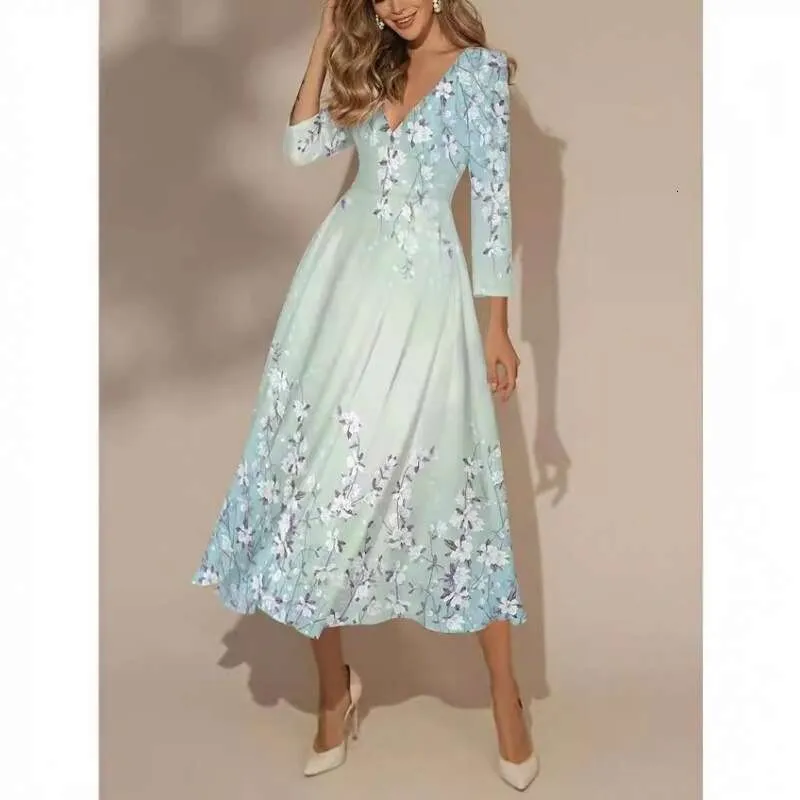 white christmas dresses Indigo Gleam Cascading Panels Princess Cut Long Dress