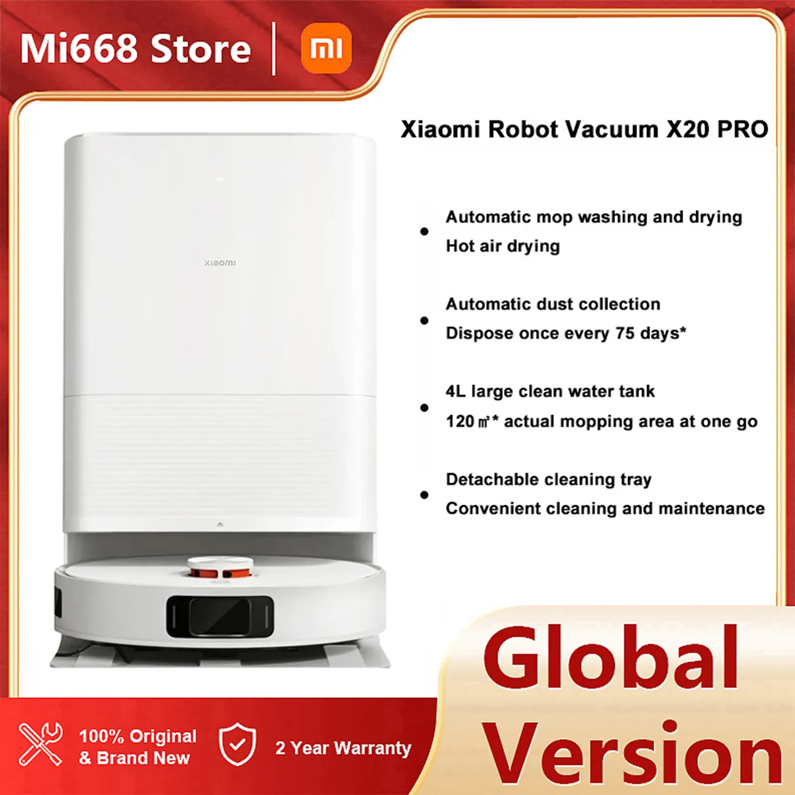 Mi Robot Vacuum Xiaomi Roborock International Version Xiaomi