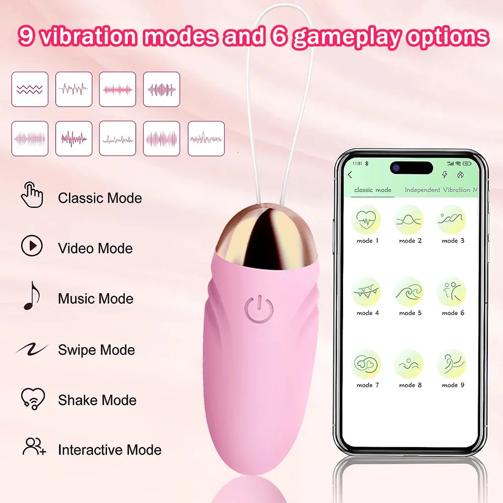 bluetooth vibration toy Vibrator Bluetooth Application Mini Bullet Vibrator Female Clit Stimulator  Wireless Remote Control Underwear Vibration Love Egg Sex Toy 230719 from  Dhgate Vibrators main image 1