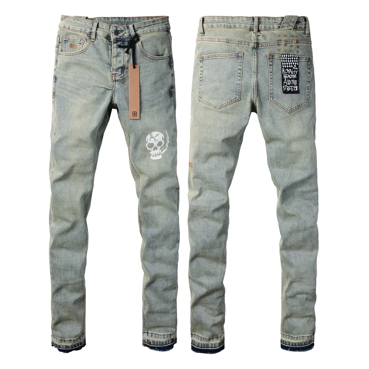 Ksubi Mens Designer Jeans High Quality Ripped Denim From