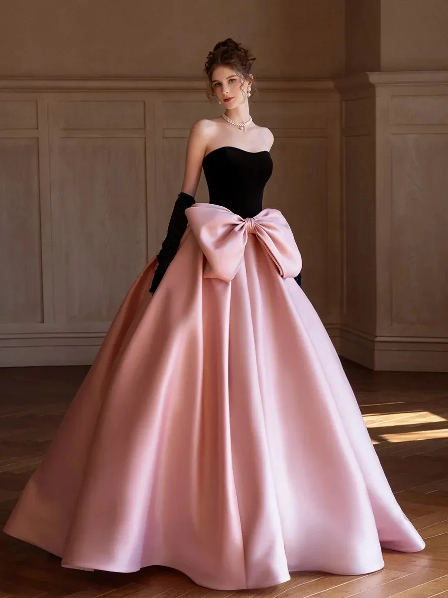 hot pink and black formal dresses Portia and Scarlett PS25241 Dress | Portia and Scarlett Dresses main image 1