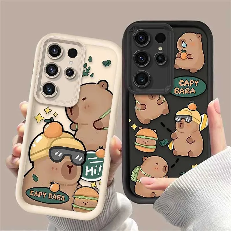 Cool Capybara Silicone Phone Case Designer Cover... From Flies_like_gold1,  $6.18 | DHgate.Com