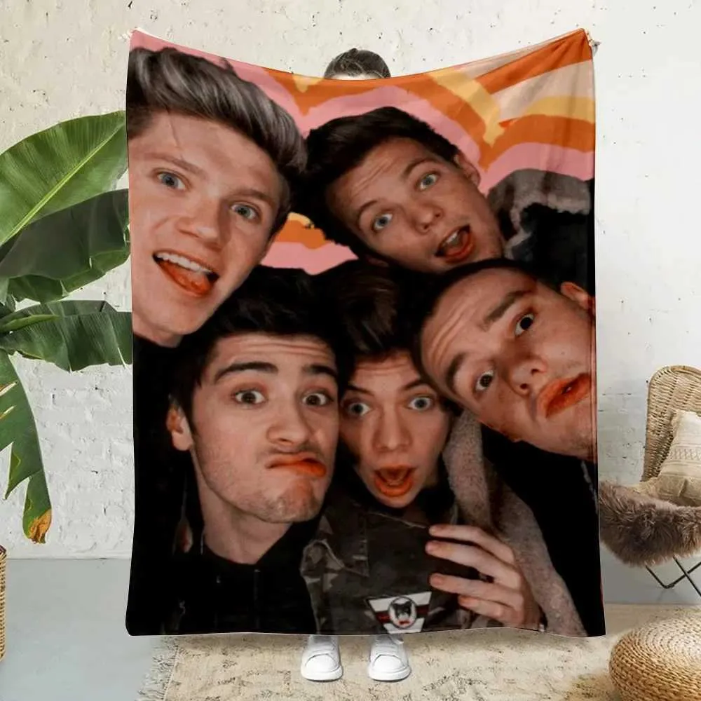 One Direction Basılı Battaniye Ev İçin Yumuşak Yi TL203.08 | DHgate