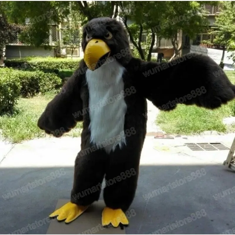 New Brown Eagle Mascot Costume Unisex Outfit for Carnival, Christmas ...