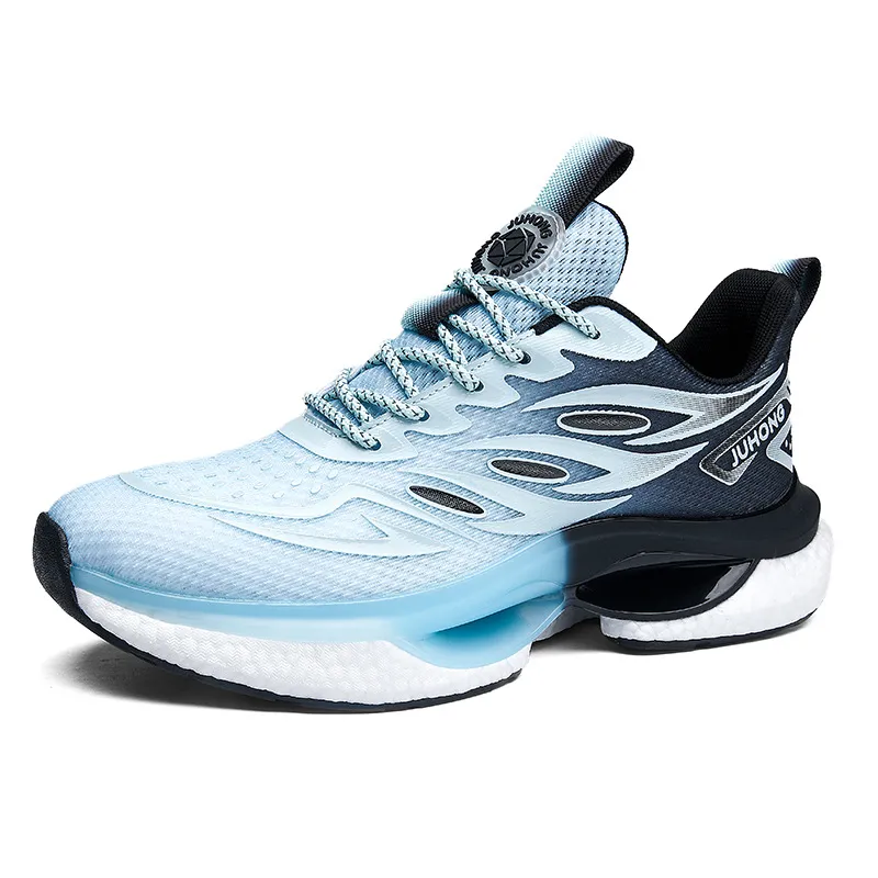 Scarpe Da Corsa Da Uomo Sneaker In Rete Traspirante Piattaforma Di