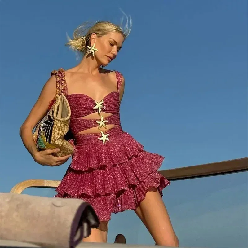 Starfish Asos Beach Dresses Sale Hollow Out Starfish Sequin Slim Dresses Womens Sleeveless Backless Ruffle Hem Starfish Asos Beach Dresses Sale Hollow Out Starfish Sequin Slim Dresses Womens Sleeveless Backless Ruffle Hem