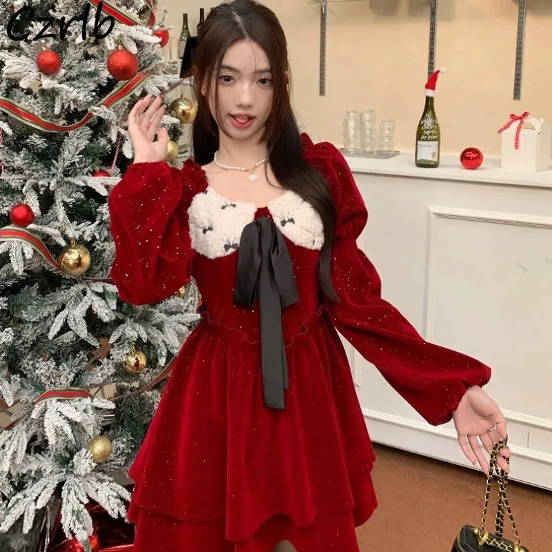 korean christmas dress CASUAL & SIMPLE KOREAN CHRISTMAS OUTFIT 2024 #fashion #koreanstyle  #outfitideas #christmas2024