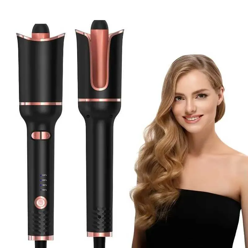 Curling Style Machine Automatic Hair Curler Electric Curling Iron with UK, US, EU, AU Plug ...