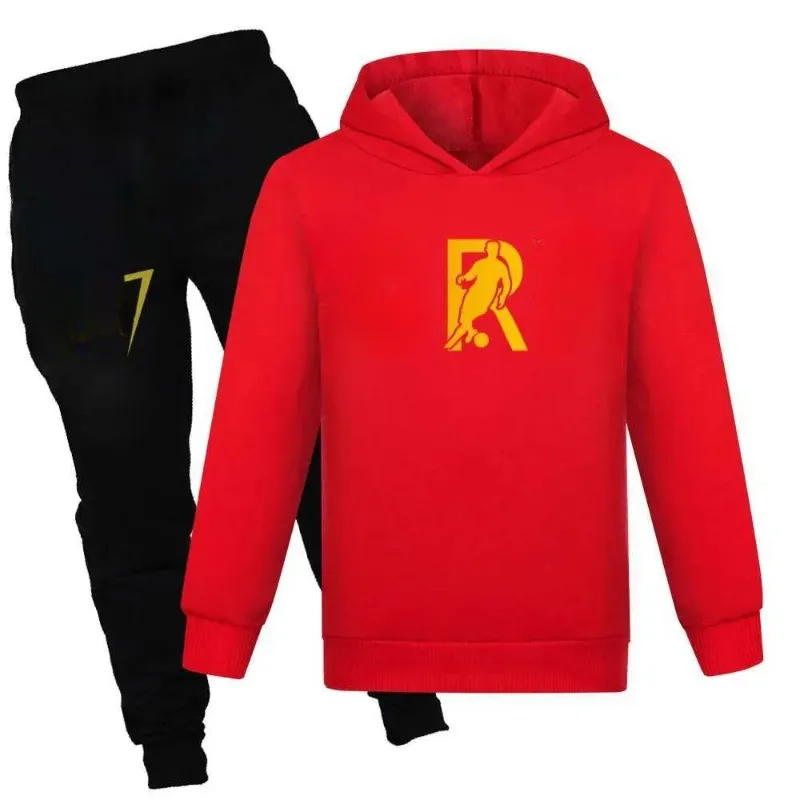 Sweatshirt Ronaldo Kids Tracksuit Kids CR7 Ronaldo Hooded