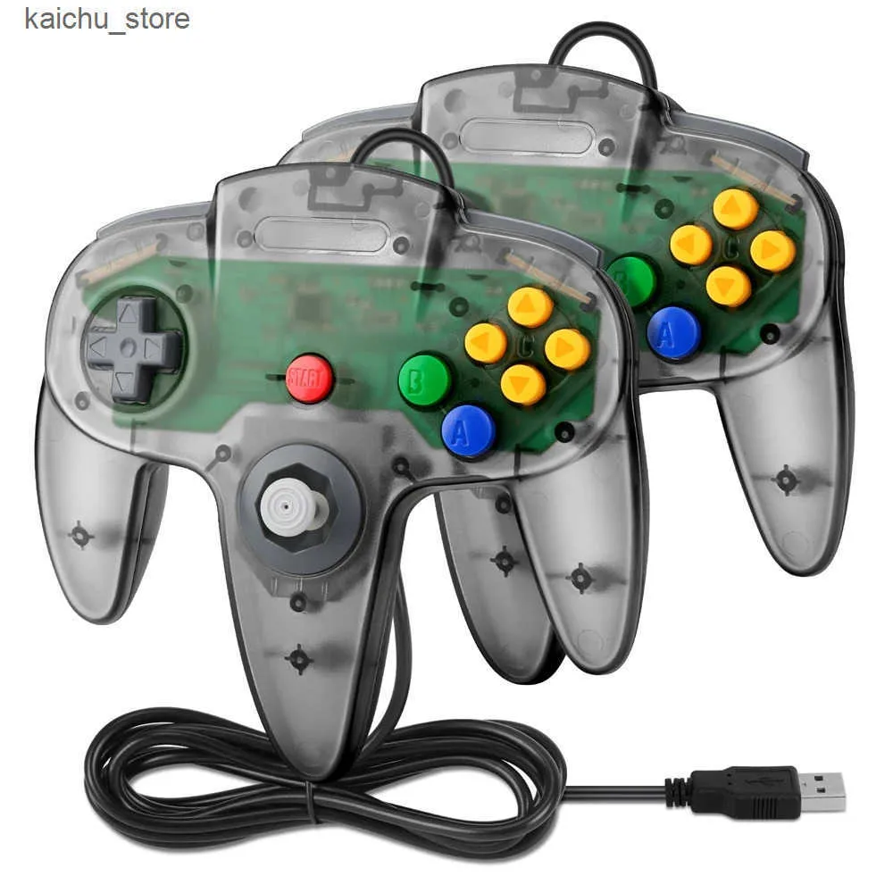 Game Controllers Joysticks Lot1/2 USB N64 Controller PC Gamepad