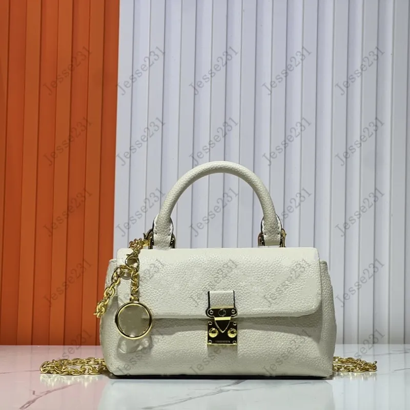 Nano Madeleine Bag: Womens Designer Crossbody Tote with Top Handle