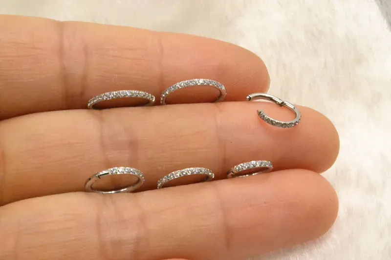 elarafinejewelry Leaf Septum Clicker, Surgical Steel Laurel Wreath, Septum Piercing