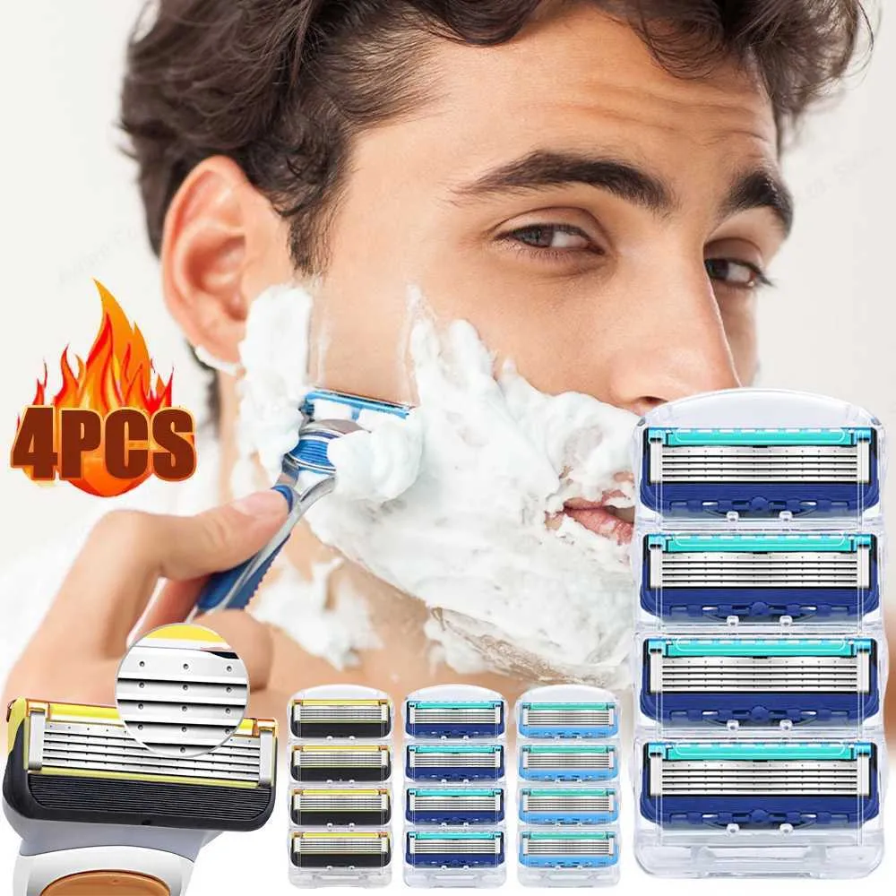 Men's Manual Razor Set For Women 5 Layers, Stainless Steel Blade, No ...