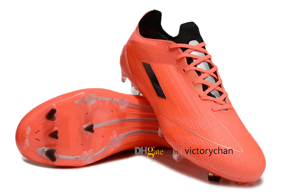 2024 Men s Soccer Cleats Football Shoes Firm Ground Soft Leather Comfortable Knit Outdoor Trainers Botas De Futbol US 6.5 11