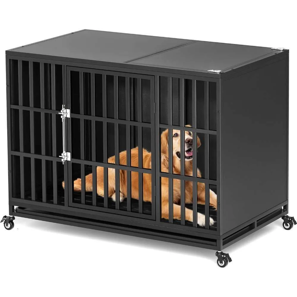 View of Wholesale Indestructible 48 Heavy Duty Self Locking Indestructible Dog ...