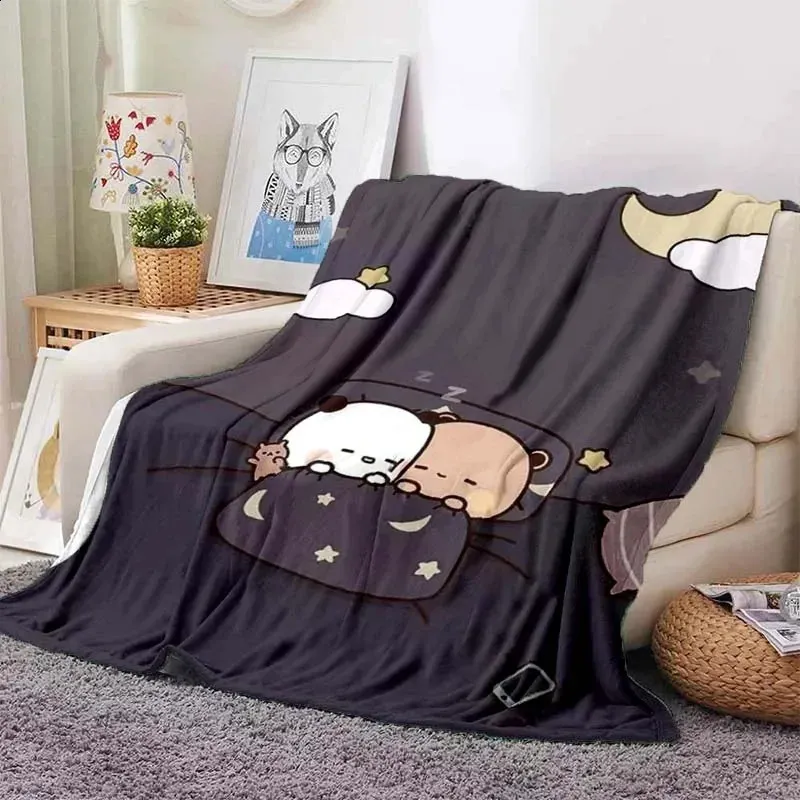 Coperta In Pile Ultra Morbida Bubu Dudu, Flanella 100% Poliestere, 76x100 Cm, Per Divano E Viaggi