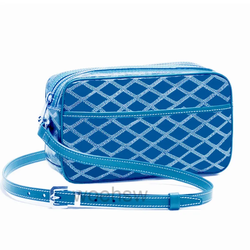 【DISCERNMENT】Field square mini leather bag Premium Leather Mini Designer Crossbody Goyard Messenger Bag