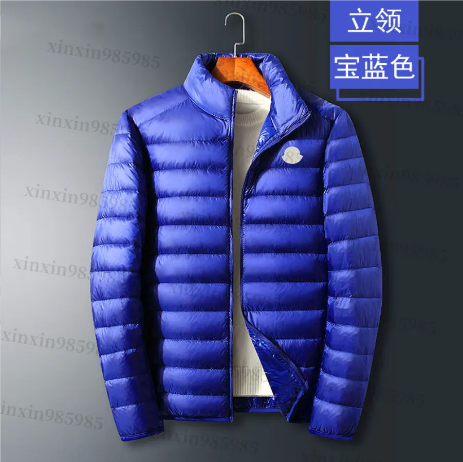 Designer Mens Top Down Mens Padded Jacket Lightweight