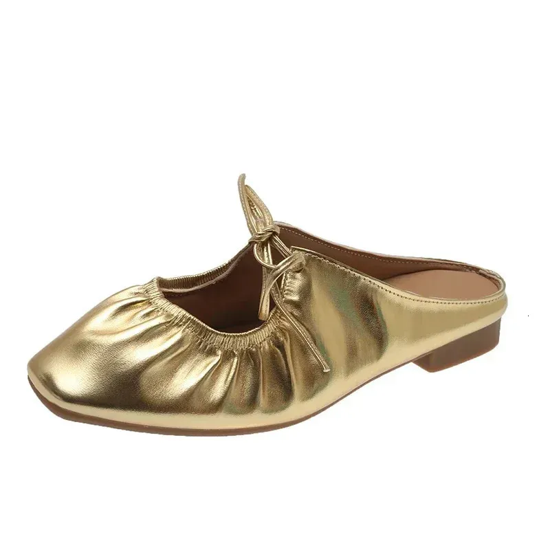 for High Quality Mules Womens Fashion Light Wild Casual Slippers Women Solid Closed Toe Shoes Female 241211_voghion.com