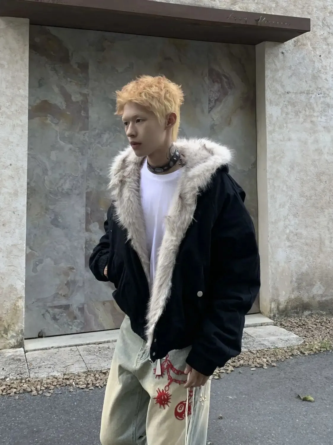 DHgate.com:Mens Oversized Faux Fur Hoodie - Zippered DHgate.com:Mens Oversized Faux Fur Hoodie - Zippered