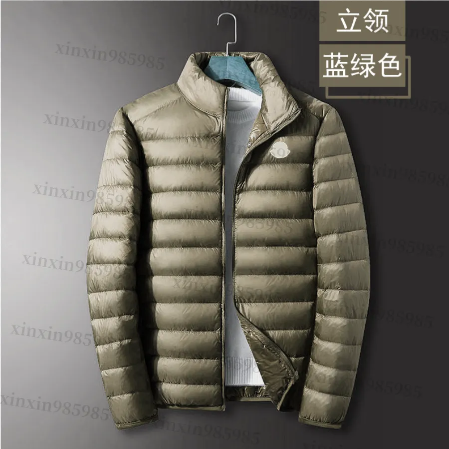 Designer Mens Top Down Mens Padded Jacket Lightweight