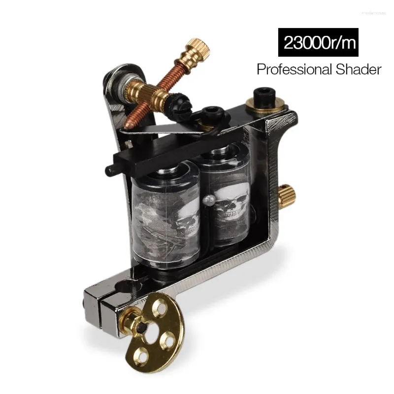 Tattoo Machine 8 Coil Electric Shader Gun for Permanent Makeup and