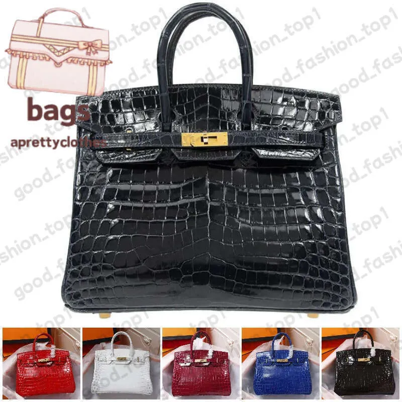 Crocodile Leather Designer Tote Bag Luxury Underarm Handbag for Women  Fashion Mirror Quality Shoulder Bag