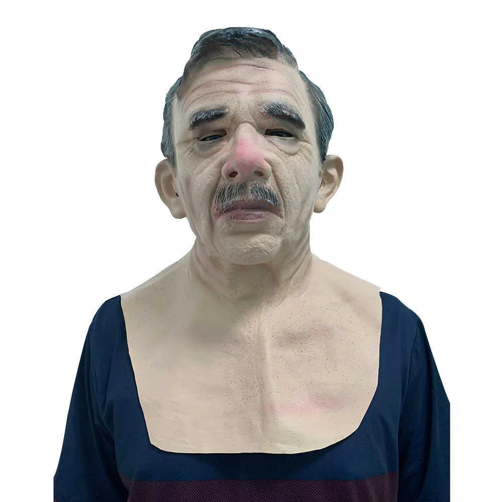 Old man wig costume sales