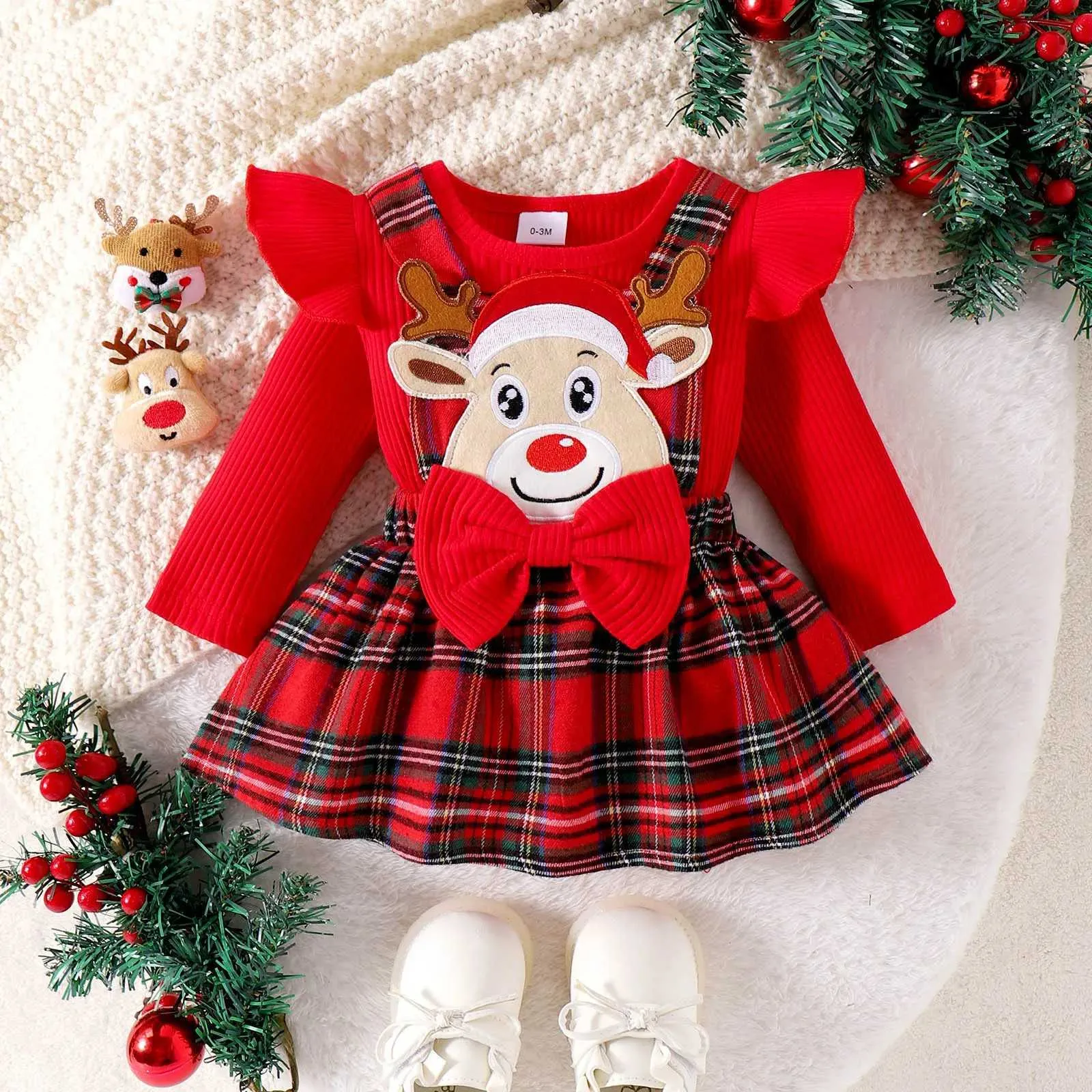 Baby Christmas Outfits 3m Christmas Dresses Dillards Baby Clothes Smocked Wreath Christmas Dress 3M