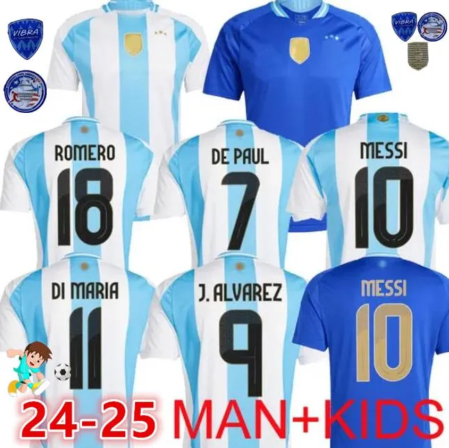 Save Big on Bulk Messi Argentine Shirt Argentina Soccer Jersey: Messi,  Maradona, Di Maria More Fan Player Version Football Shirt For Men Kids 