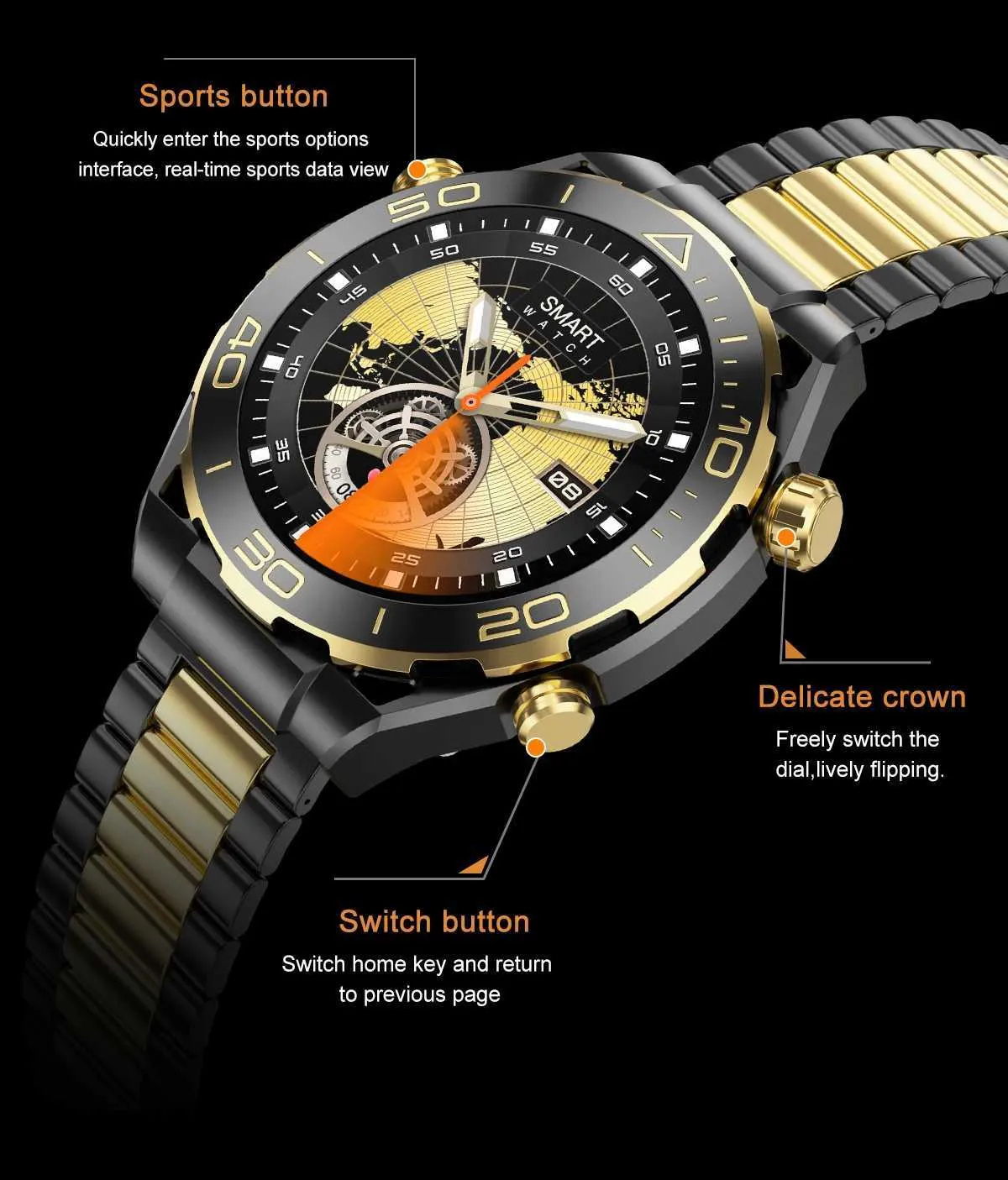 Z91 Pro Max Smartwatch For Men 1.52 Display, From