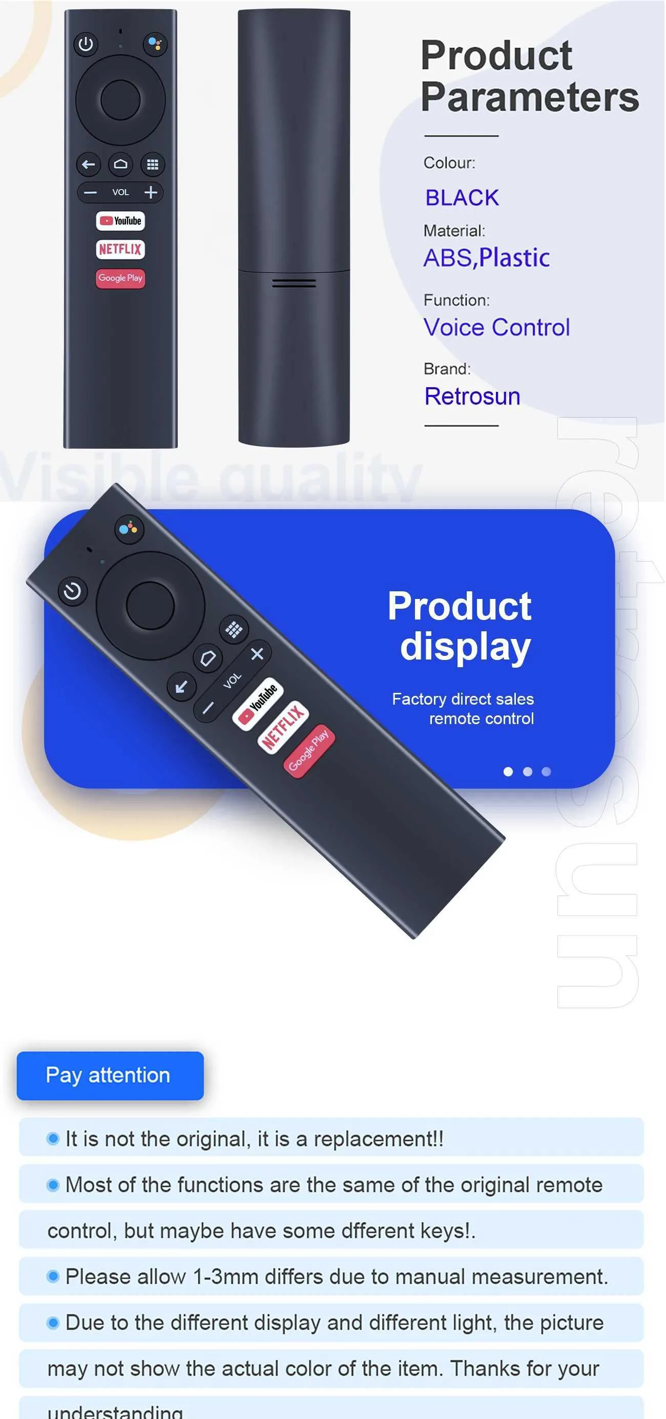 DHgate.com:Ematic 4K Android TV Box Voice Remote Control - Wireless ...