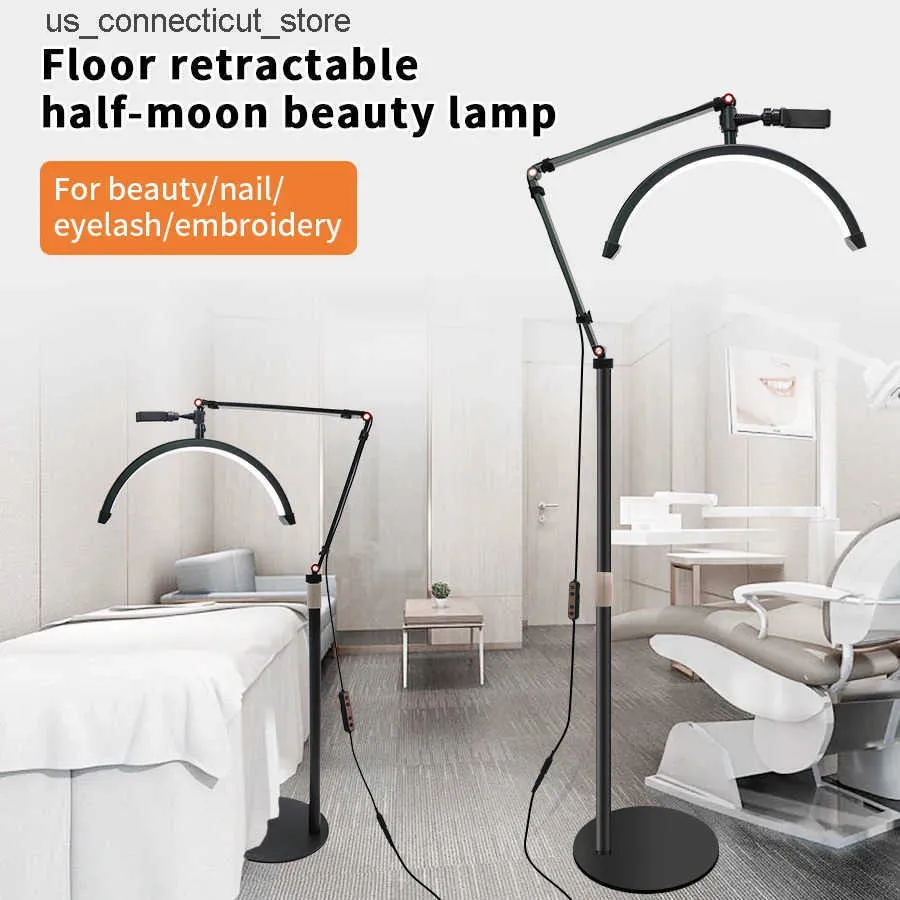 U-Shaped Half-Moon Beauty Salon Desk Lamp in Central Division