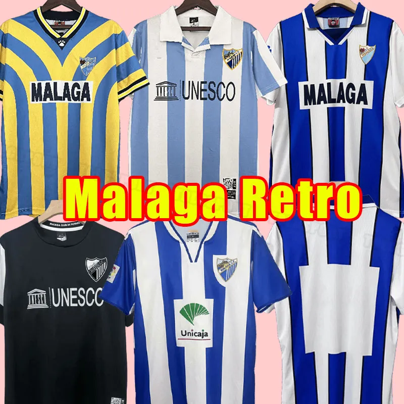 Malaga CF Retro Football Shirt - 120th Anniversary Remake
