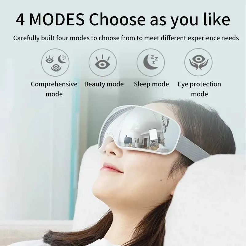 Eye Massager With Heat, Vibration & Bluetooth Music Acupoint Therapy For  Relaxation, Eye Fatigue Relief & Beauty From Flies_like_gold, $15.1 |  DHgate.Com