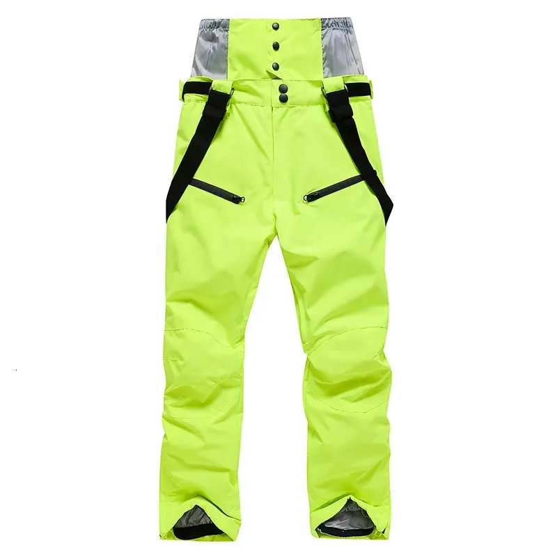 Ski Pants With Suspenders For Men And Women Windproof Waterproof