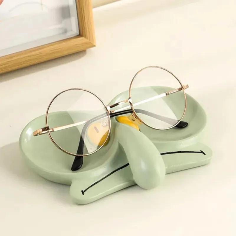 Eyeglasses Holder Stand Squidward Inspired Resin Tray Jewelry