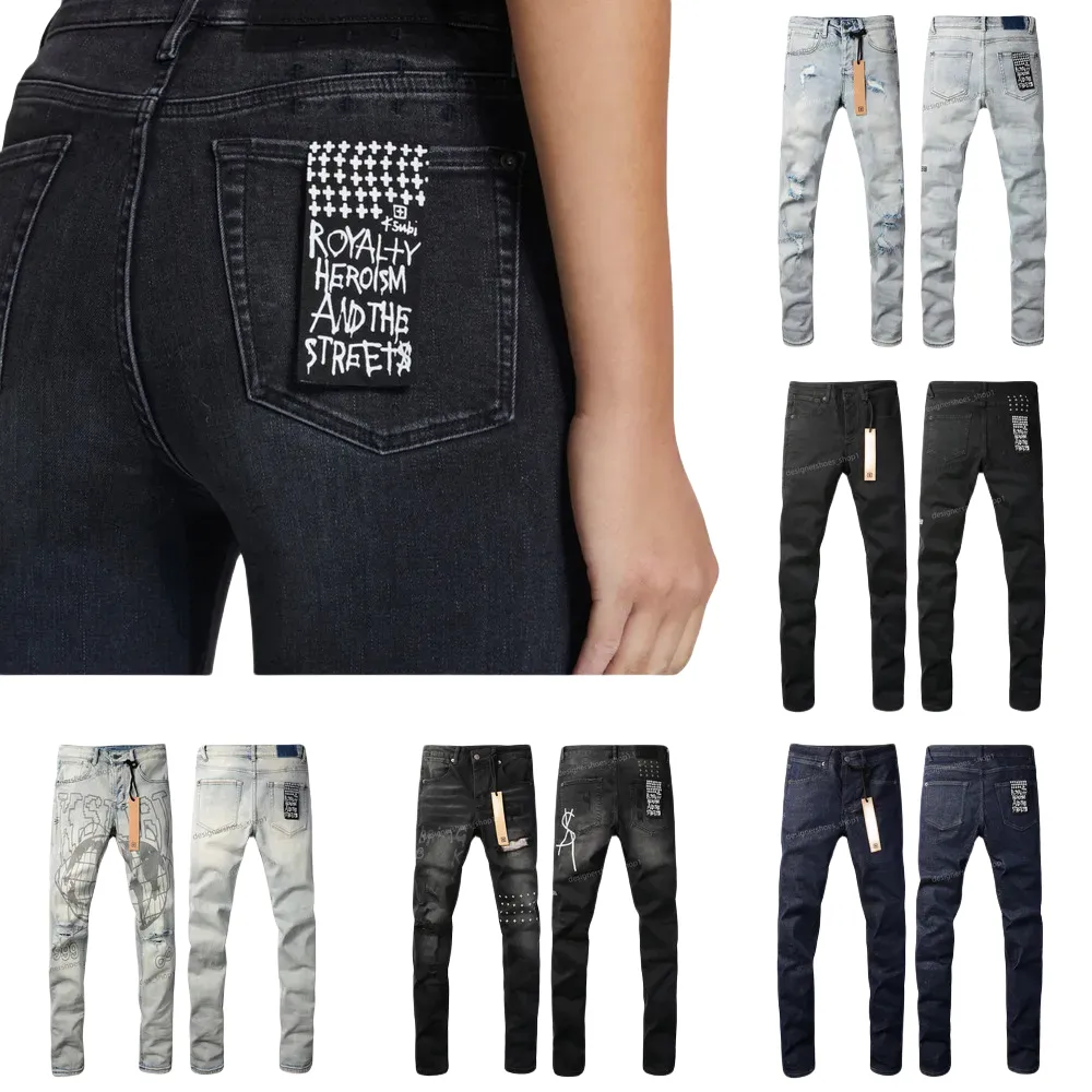 Ksubi Mens Straight Baggy Jeans Pants For Men Black/Blue