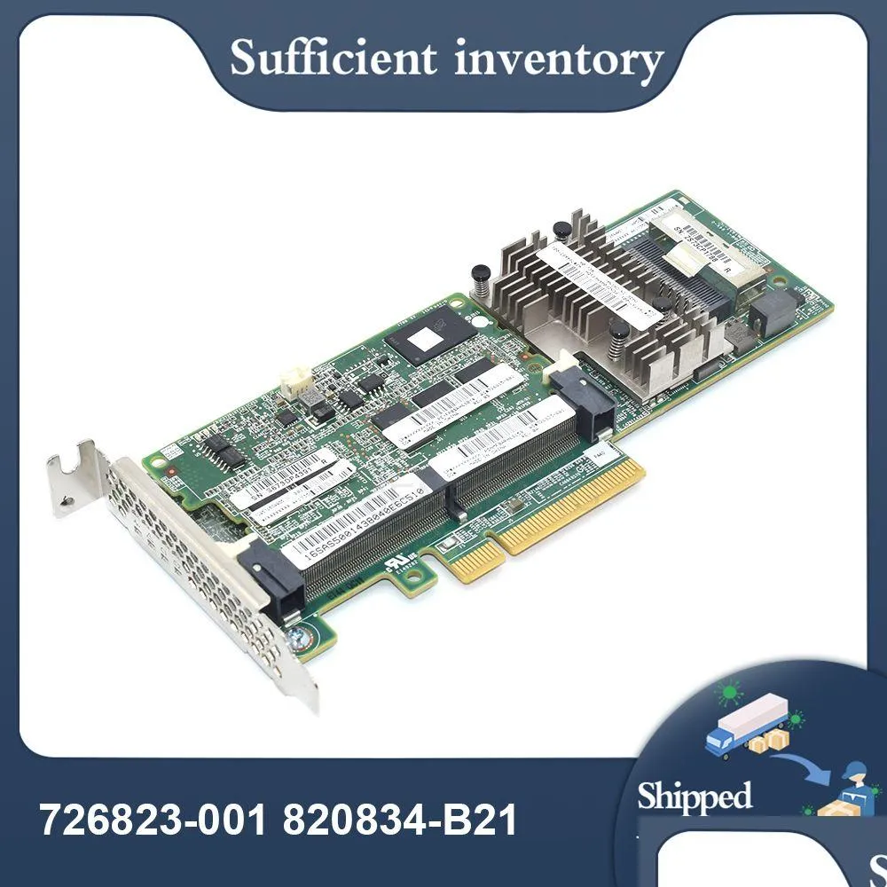 Other Computer Components Used Server Smart Array Card 726823-001 820834-B21 For P440 Raid Controller Cache Sas Sata 2Gb/4Gb Drop Deli Otfqo