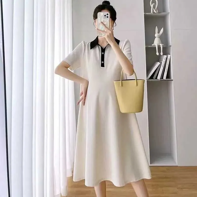 Natural Color Maternity Nursing Dress Loose Casual Breastfeeding Dress,  Summer Plus Size Feeding Clothes For Pregnant Women From  Happy_clothes_house, $6.87 | DHgate.Com