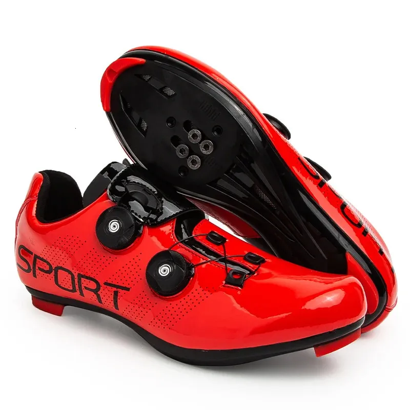 Chaussures De Cyclisme à Pédale Plates Pour Homme - Baskets Vélo Route Et VTT Respirantes