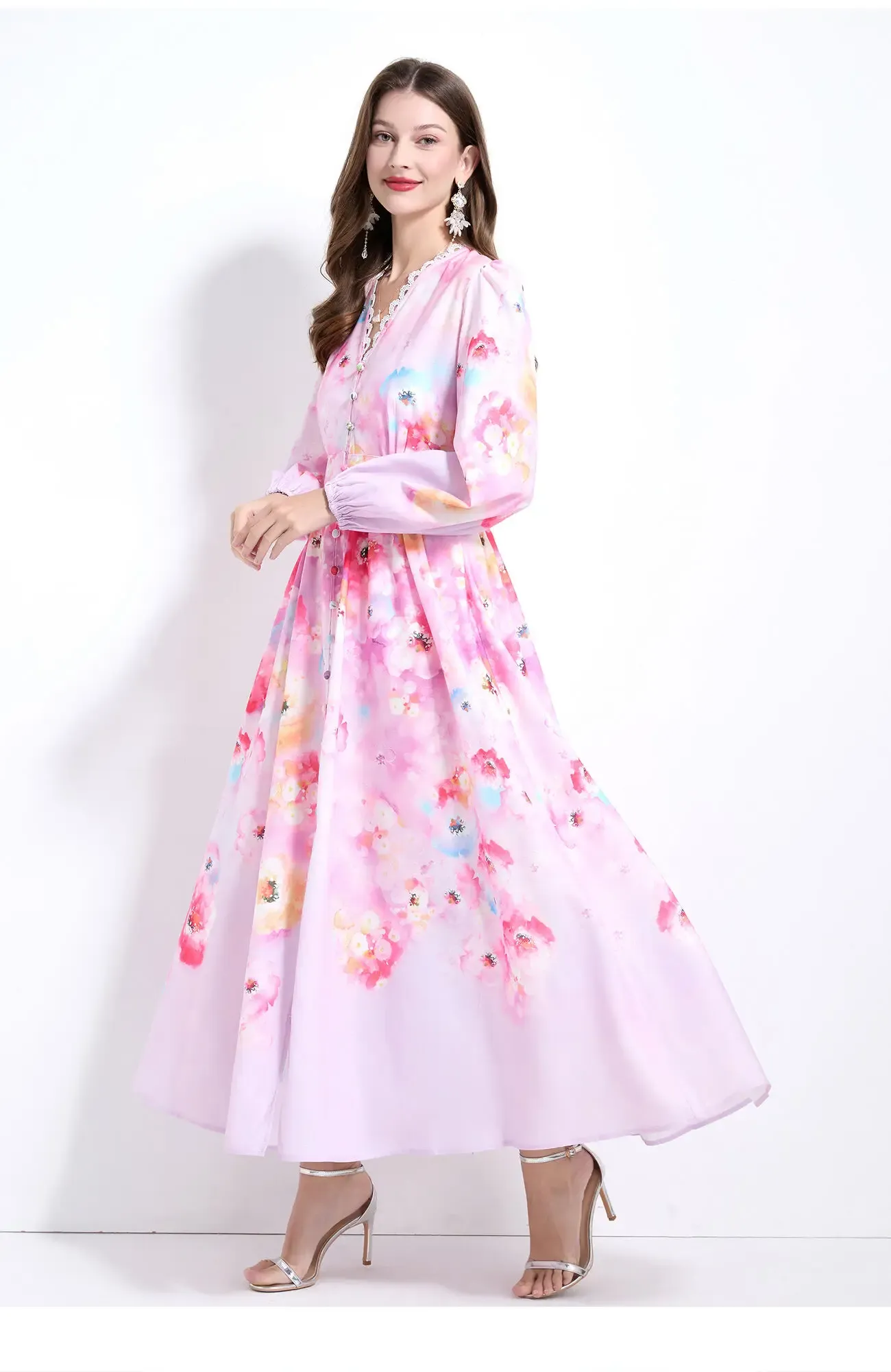 chinese dress ladies Maxi Shirt Dress – Lilla P
