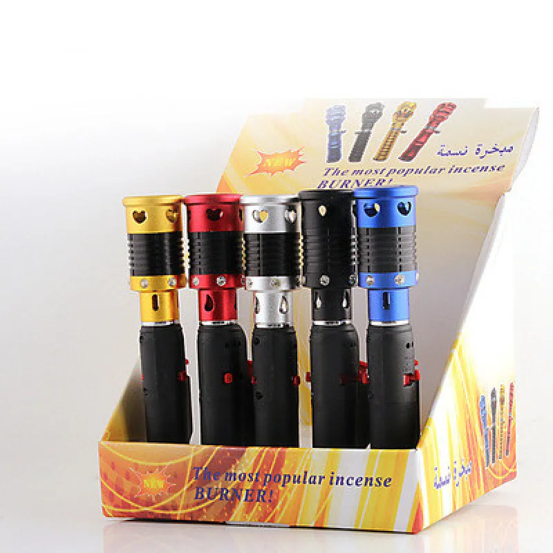 cigarette lighter diffuser Portable Handheld Incense Burner Lighter Direct Spray Aroma Diffuser  Incense Burner Cigarette Lighter Accessories Men Gift From Wubei166, $8.98