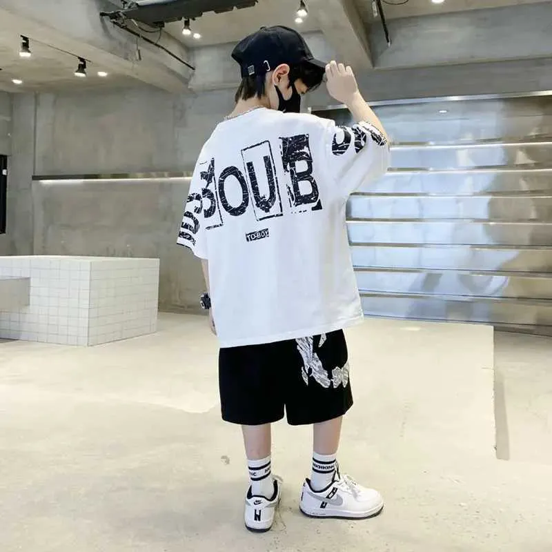 Clothing Sets Boys Summer Trendy Casual Sports  From Mengqiqi07