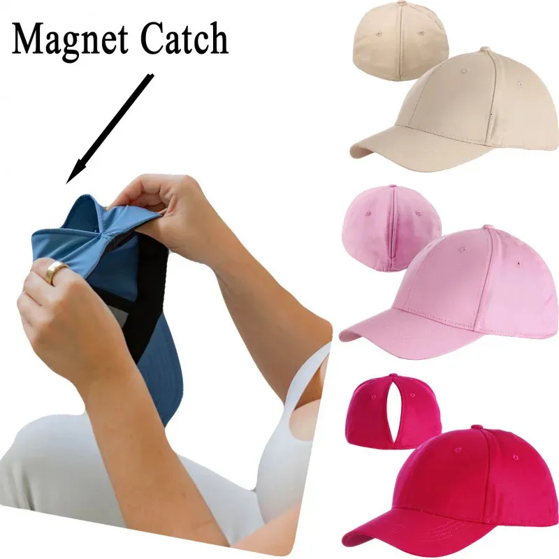 Innovative Magnetische Pferdeschwanz-Baseballmütze Produktbild-Vorschau 10