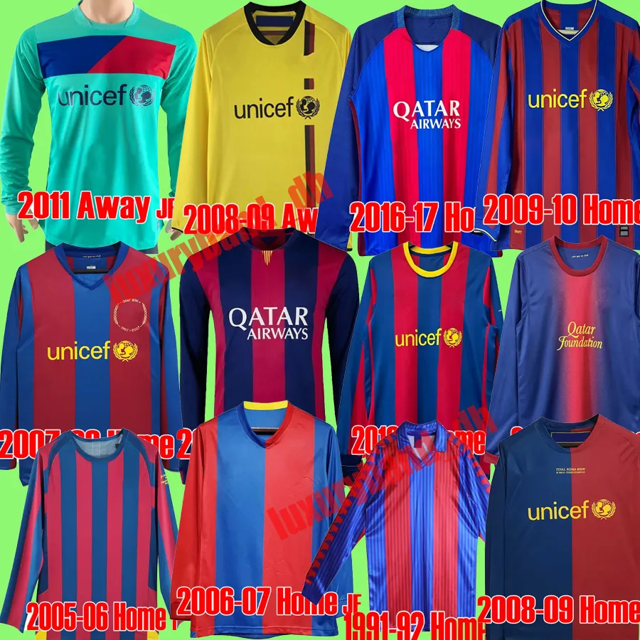 Long Sleeve Soccer Jerseys - Retro Football Shirts for Men - Ronaldinho ...