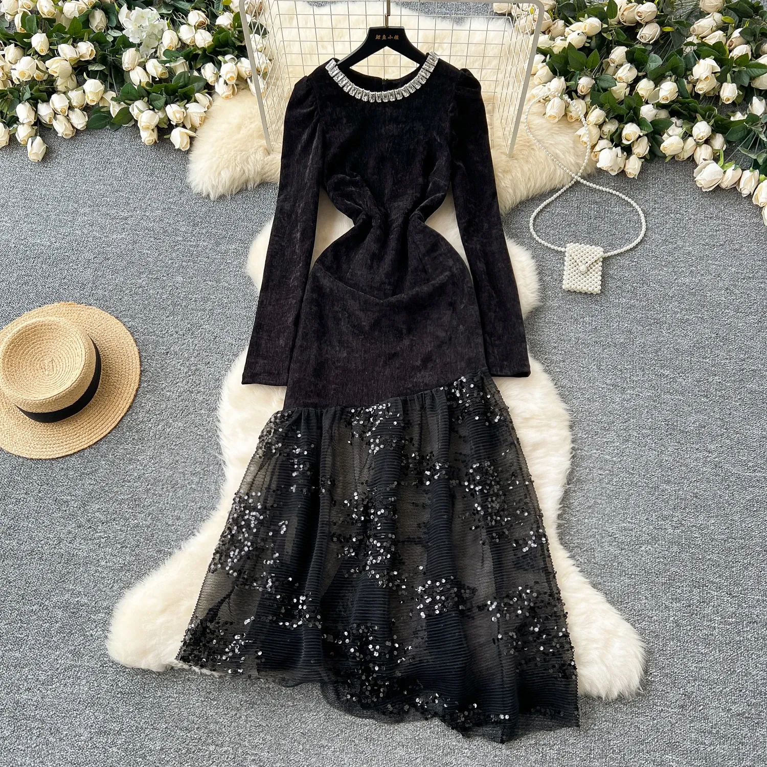 white christmas dresses Plus Size Sunny Days Bodycon Dress main image 0